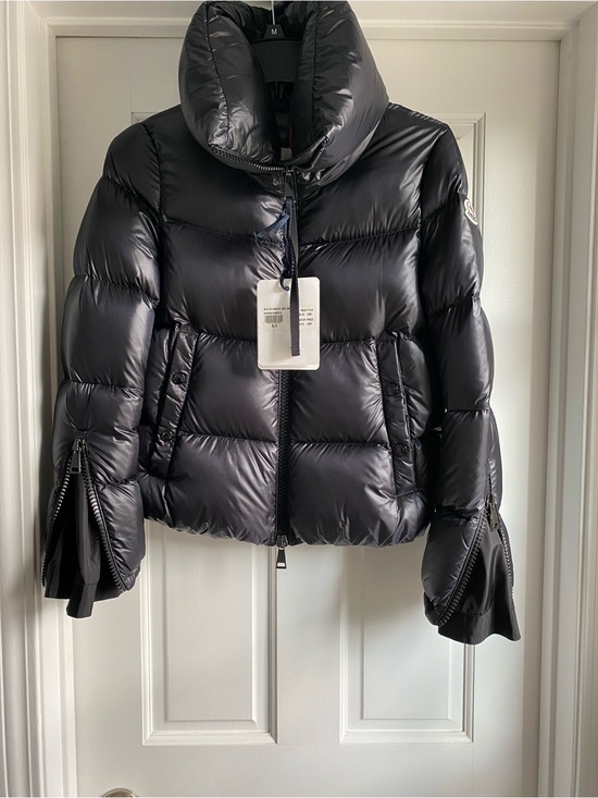 Moncler Jackets & Blazers - Women’s Moncler Black Shiny Quilted Down Puffer Jacket,